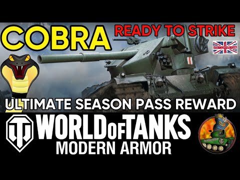 COBRA II Devastating Autoloader! II Ultimate Season Pass Reward II WoT Console II Awakened Season