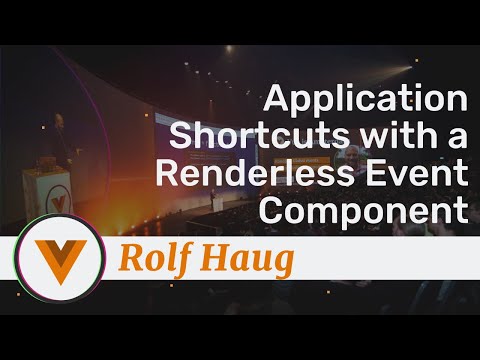 Image thumbnail for talk Application Shortcuts with a Renderless Event Component