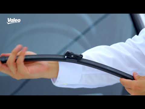 Valeo Ultimate Beam Original Wiper Blade: Push Button Narrow Arm Installation