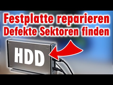 Festplatte reparieren mit Windows 10 und Windows 11 - defekte Sektoren finden mit Tools