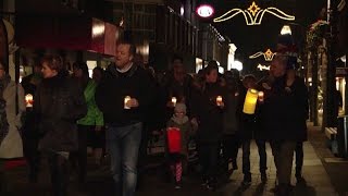 Lichtjestocht Kersthuis 2016 - Langstraat TV