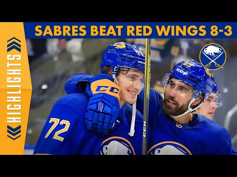 Tage Thompson Makes History In Buffalo Sabres' 8-3 Defeat of Detroit Red Wings