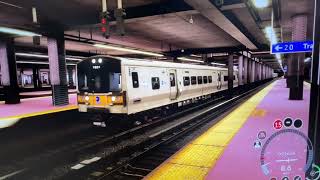 Train Sim World 2020 LIRR M7 route from New York Penn Station to Hicksville