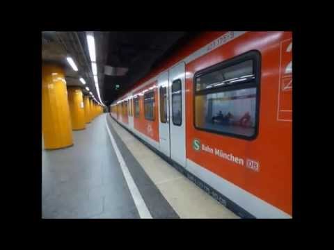 Marienplatz - S-Bahn München mit ET 423 im Flugzeug-Modus