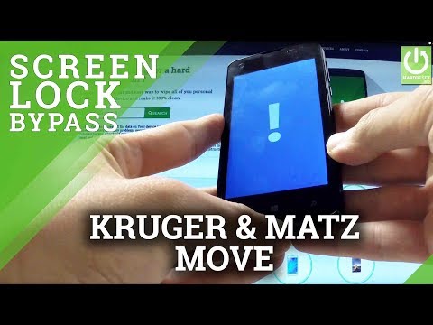 KRUGER & MATZ Move 4 Hard Reset - Bypass Pattern in Windows Phone