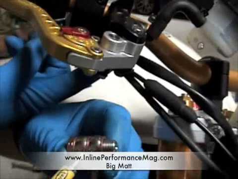 IPM Staff Bikes Street Triple HelUSA Brake Lines Part I