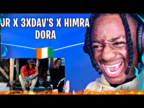 JR X 3XDAV'S X HIMRA - DORA (Clip Officiel) | REACTION