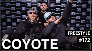 Coyote Freestyles Over Jay Rock, Dr. Dre & Nas Beats | Justin Credible's Freestyles