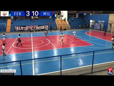 COPA RF METROPOLITANA DE FUTSAL SUB 18 - FERNERBAHK X MILAN