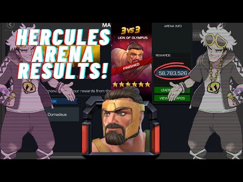 5* Hercules Arena Results! | Domadeus Gaming - Marvel Contest of Champions