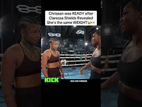 #chriseanrock #claressashields #boxing #fyp