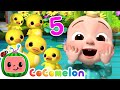 Let S Count 5 Little Ducks CoComelon Nursery Rhymes Kids Songs