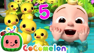 Let's Count 5 Little Ducks! 🐤 | CoComelon Nursery Rhymes & Kids Songs