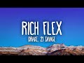 Drake, 21 Savage - Rich Flex (Audio) EZinstrumental's