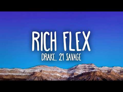 Drake, 21 Savage - Rich Flex (Audio) EZinstrumental's
