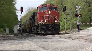 CN & CSX in northern Indiana