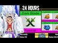 Trading 5 DARK BLADES for 24 Hours in Blox Fruits