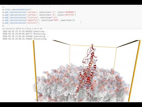 Open Force Field - Simulating Post-Translationally Modified Proteins with the OpenFF Rosemary Alpha.