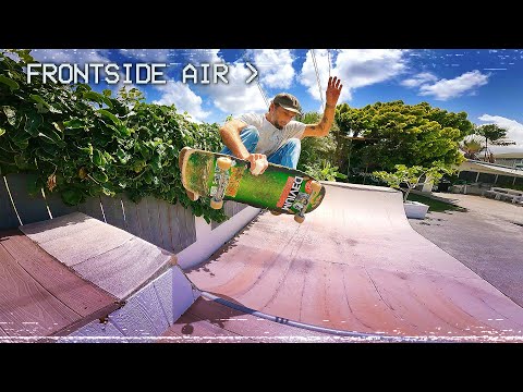Skateboarding Trick Tip: How To do a FRONTSIDE AIR!