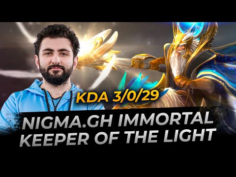 Nigma.GH Keeper of the Light Pos 5 - Dota 2 Replay Full Gameplay