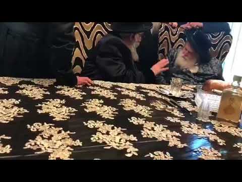 Viznitz Monsey Rebbe Meets With Toldos Avrohom Yitschok Rebbe - Sivan 5778