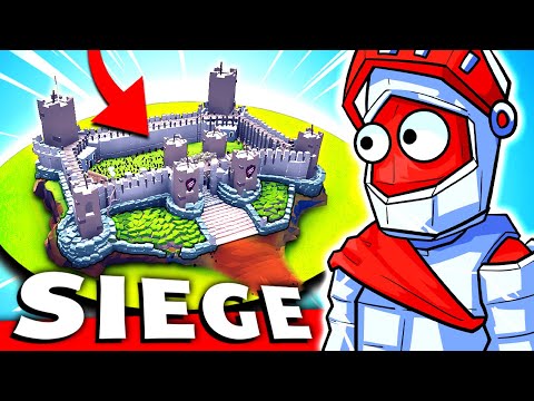INSANE MEDIEVAL CASTLE SIEGE in New TABS Map Creator Update - Totally Accurate Battle Simulator