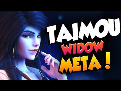 TOP 500 DPS TAIMOU SHOWING HIS WIDOW SKILLS! [ OVERWATCH SEASON 20 TOP 500 ]