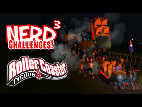 Nerd³ Challenges! Red Mist - Rollercoaster Tycoon 3
