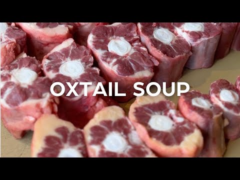 My Favourite thing to cook! Oxtail Broth - (Reduced Music)