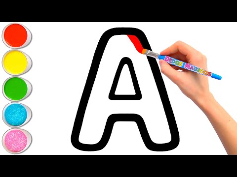 Alphabet Drawing from Letter A to Z 🔠 Let's Learn the Alphabet #15