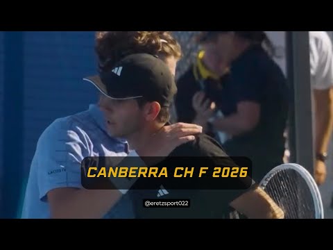 Canberra Challenger 2026 F: Alexander Blockx [6] vs. Rafael Jodar [Q] Highlights