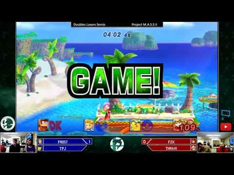 Project M.A.S.S II Doubles Loser's Semis: Frost\TopPlayerJim Vs. Thravi\FZK