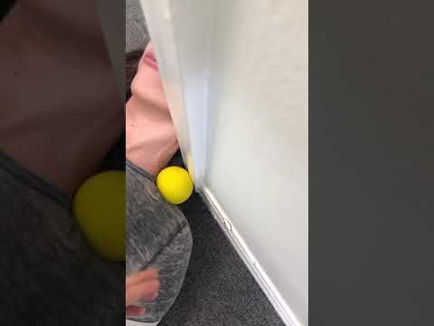 Scalene Release with Lacrosse Ball