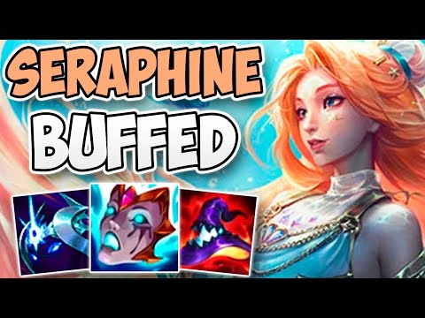 CHALLENGER SERAPHINE MAIN PLAYS BUFFED SERAPHINE MID | CHALLENGER MID SERAPHINE GAMEPLAY | 12.12