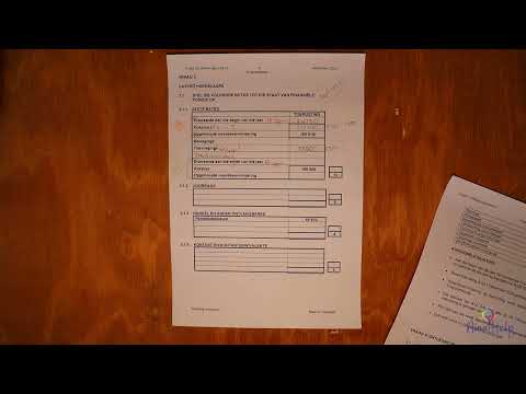 GR10 Nov2023(VS)V1:Vraag 3 Nota’s tot staat van finansiële posisie 3.1.1 Vaste bate NOTA