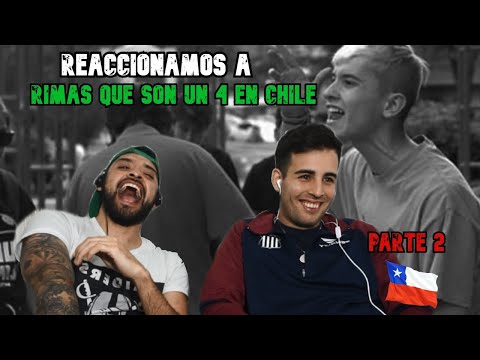 REACCIONAMOS A RIMAS QUE SON UN 4 EN EL UNDER DE CHILE | DEM BATTLES CON BERRETIN E INGENIO | CBADOS