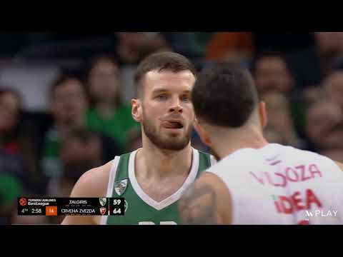 Žalgiris Kaunas - Crvena zvezda Meridianbet - Žalgiris Kaunas physical defense