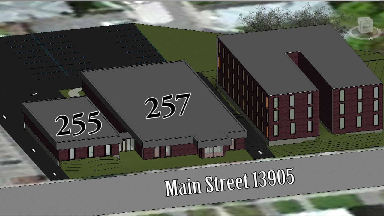 3D modelling in Revit a conceptual plan
