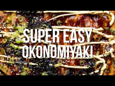Easy Oven-Baked Okonomiyaki | Supergolden Bakes