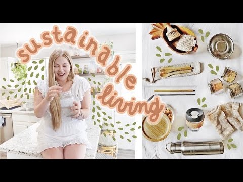 how to start a SUSTAINABLE & ECO-FRIENDLY lifestyle | zero waste living beginners guide