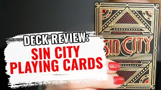 Sin City Playing Cards - Deck Review By Caroline Ravn