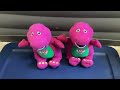 I Love You Singing Barney The Purple Dinosaur Plush By TCFC 2011