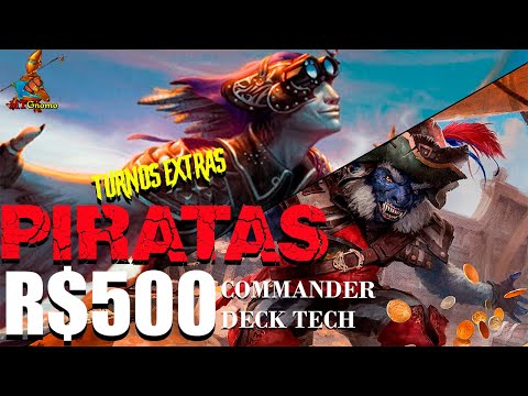 #029 Malcolm e Breeches| EDH Budget Deck Tech R$500 |Tribal Piratas| Magic the Gathering |Commander