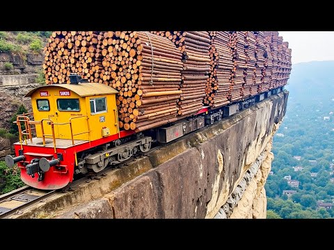 Unglaubliche Eisenbahnmomente vor der Kamera festgehalten