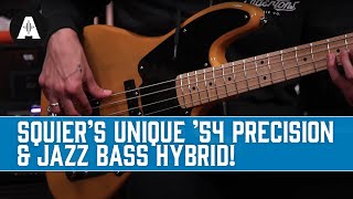 Video thumbnail for Squier Paranormal ’54 Jazz Bass - Two of Fender’s Iconic Bass Guitars In One! by Andertons Music Co