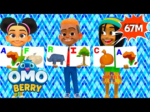 Africa Day Celebration | Kids Songs About Heritage & Diversity | OmoBerry