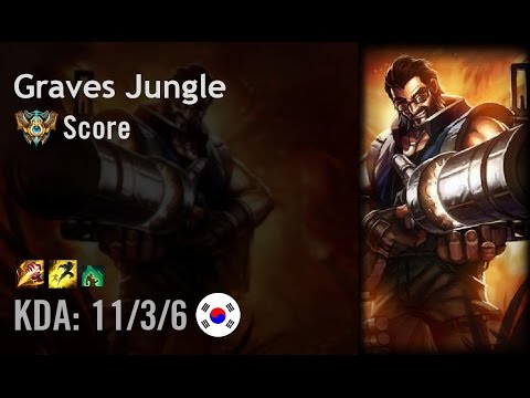 Graves Jungle vs Gragas - Score - KR Challenger Path 6.5