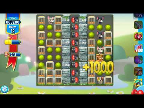 Pet Rescue Saga Level 6474 - NO BOOSTERS | SKILLGAMING ✔️