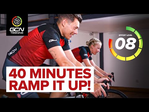Ramp It Up: Punchy Intervals | 40 Minute HIIT Indoor Cycling Workout