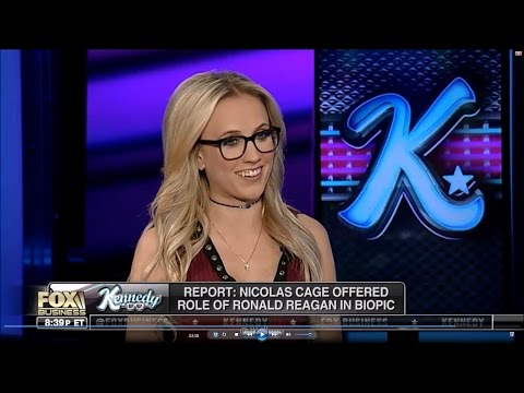 12-28-16 Kat Timpf on Kennedy - Nicolas Cage in Ron Reagan Movie?